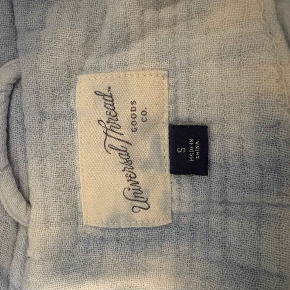 Universal Thread Light Blue Bomber Jacket - image 3